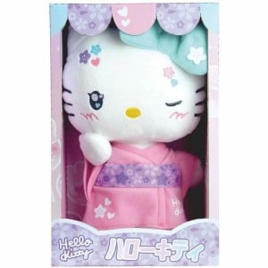 Fluffy toy Jemini Hello Kitty Kimono Kawai Rose