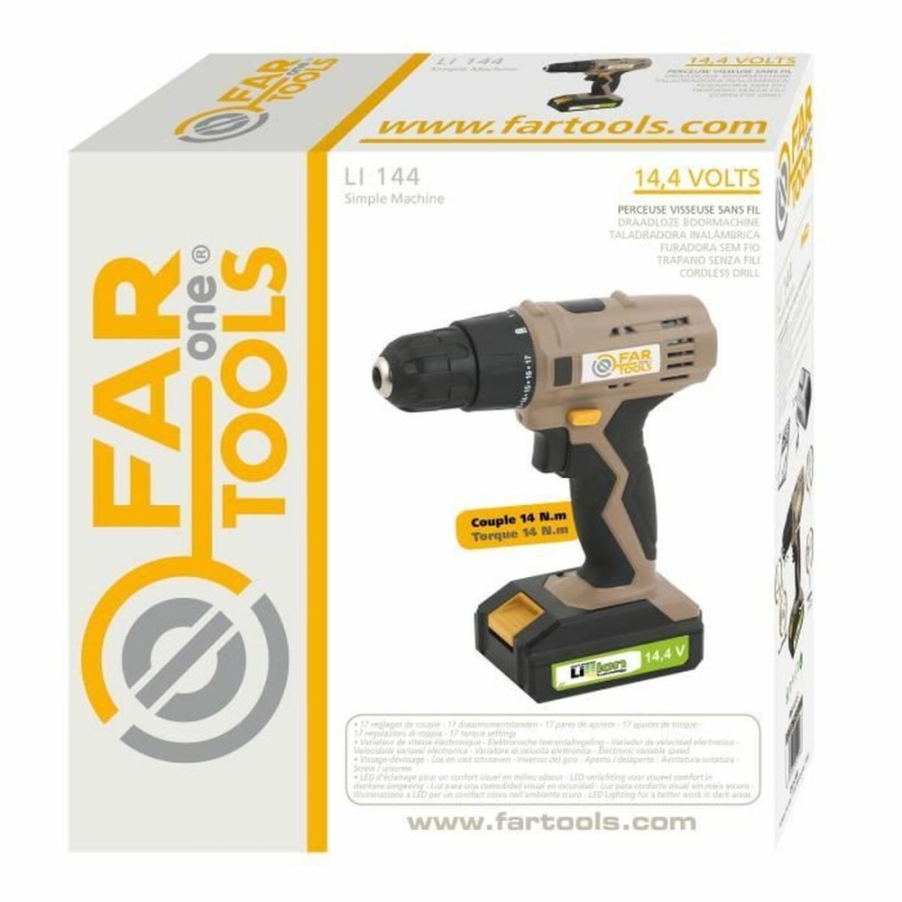 Screwdriver Fartools ONE Cordless Drill LI 144