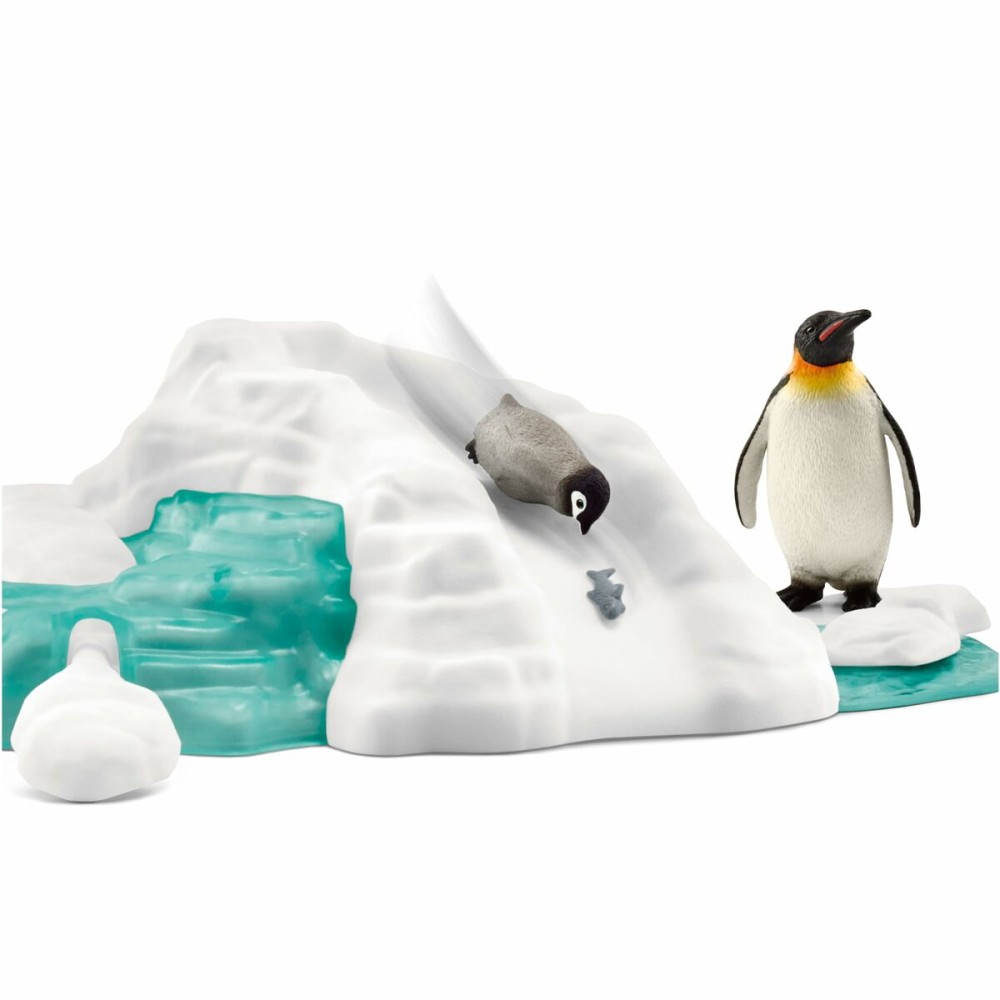 Playset Schleich Penguin Family on the Ice Floe