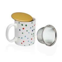 Cup with Tea Filter Versa Dotty