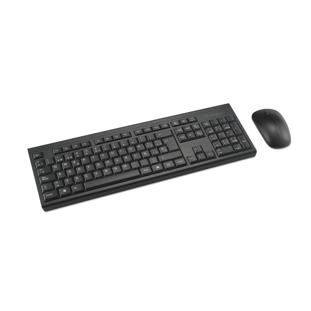 Tastatur mit Maus Kensington K75562ES Schwarz Spanisch QWERTY