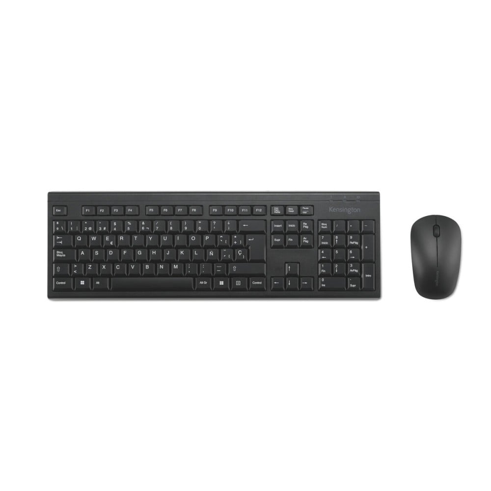 clavier et souris Kensington K75562ES Noir Espagnol QWERTY