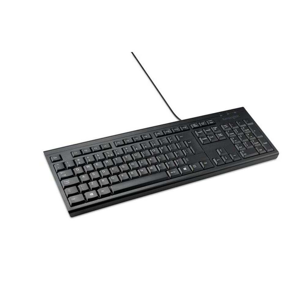 Keyboard Kensington K63727ES Black Spanish Qwerty QWERTY