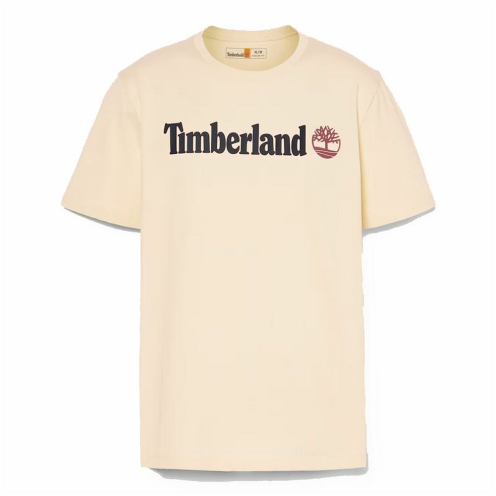 T-shirt à manches courtes homme Timberland Kennebec River Linear Logo