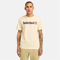 Men’s Short Sleeve T-Shirt Timberland Kennebec River Linear Logo