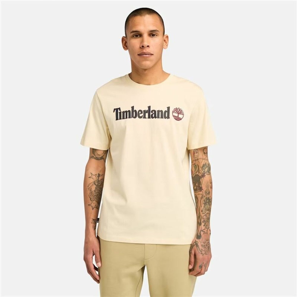 T-shirt à manches courtes homme Timberland Kennebec River Linear Logo