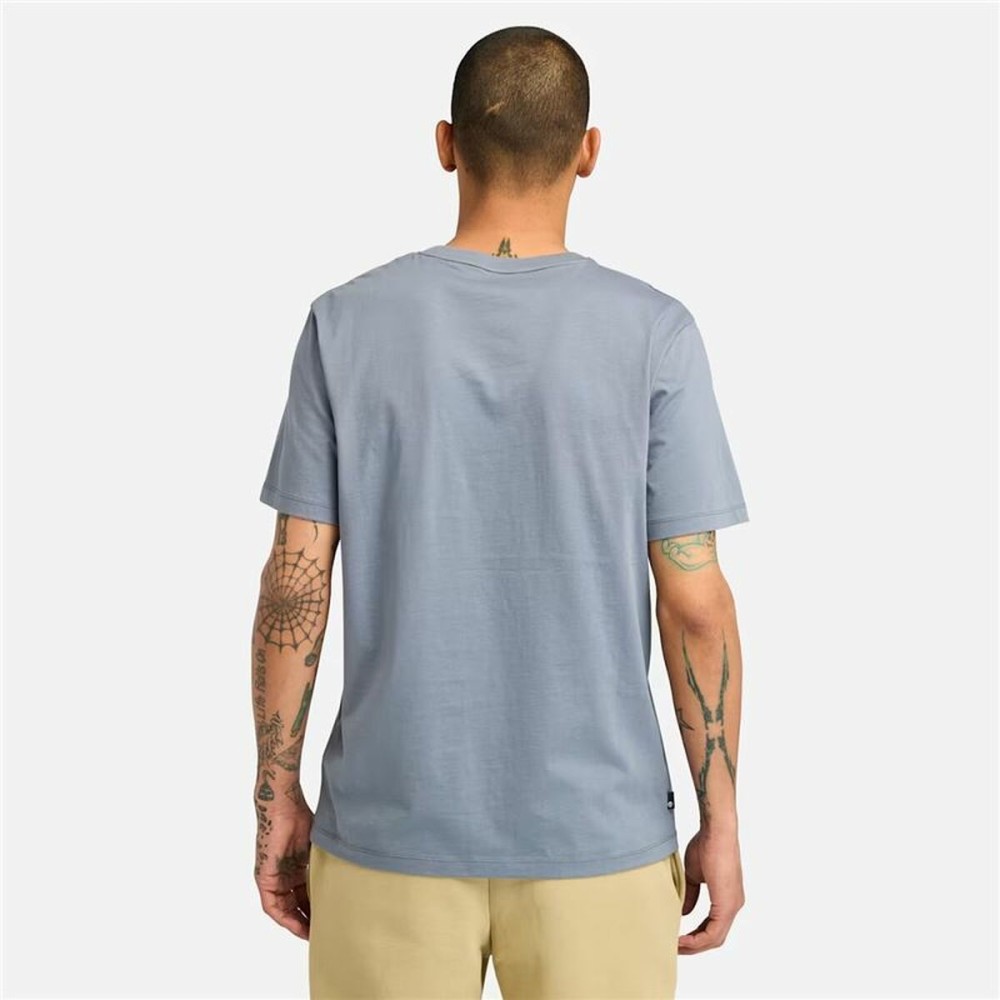 Men’s Short Sleeve T-Shirt Timberland Kennebec River Linear Logo