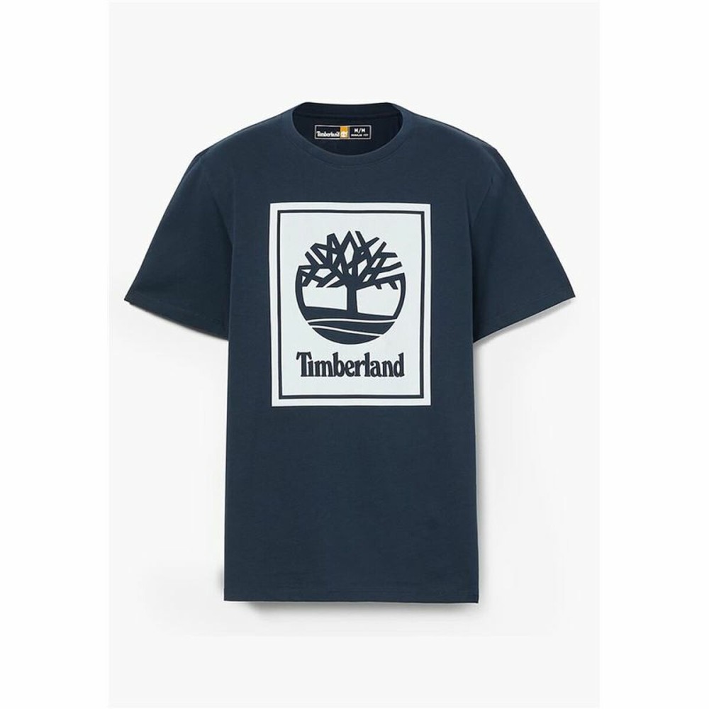 T-shirt à manches courtes homme Timberland Stack Logo Noir