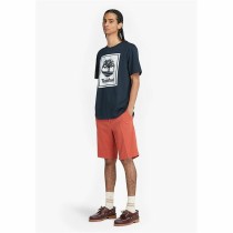 T-shirt à manches courtes homme Timberland Stack Logo Noir