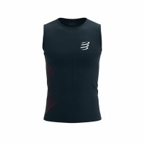 Maillot de Corps sans Manches pour Homme Compressport Performance Noir