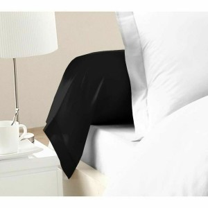 Pillowcase Lovely Home Black 85 x 185 cm 2 Pieces (2 Units)