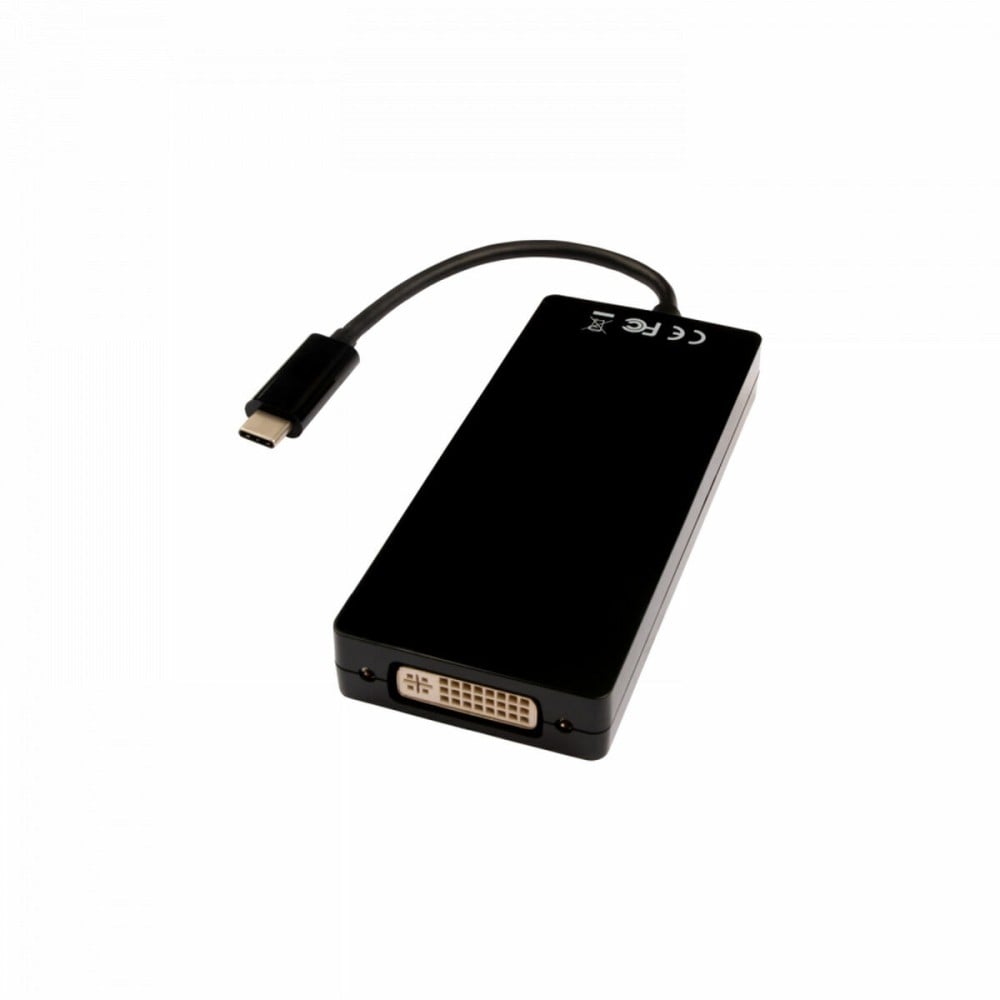 Hub USB V7 V7UC-DPHDVGADVI-BLK Noir