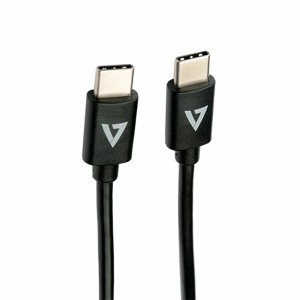 Câble USB-C V7 V7USB2C-1M Noir 1 m (1 Unité)