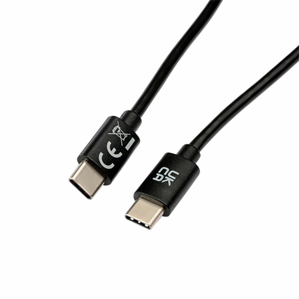 Câble USB-C V7 V7USB2C-1M Noir 1 m (1 Unité)