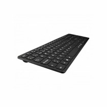 Bluetooth-Tastatur V7 KW550 BT Schwarz Qwerty Spanisch