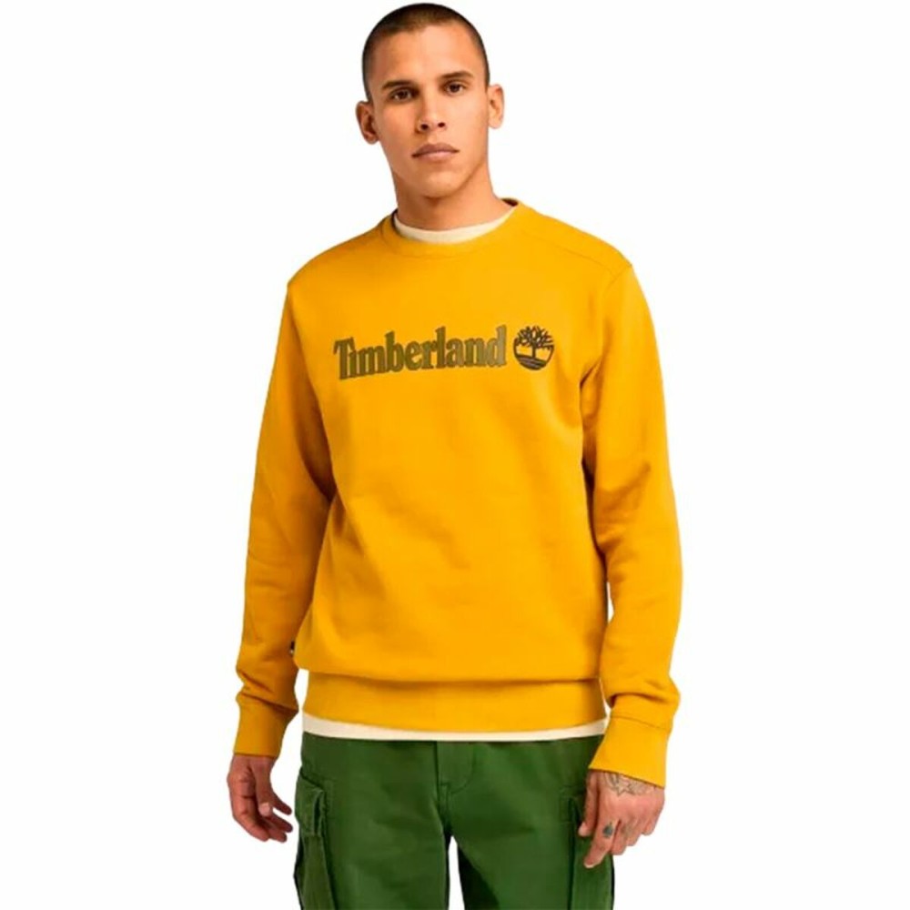 Men’s Sweatshirt without Hood Timberland Kennebec River Linear Logo Crew