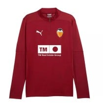 Trainings-Sweatshirt für Erwachsene Puma Valencia CF 24/25 Training Weiß