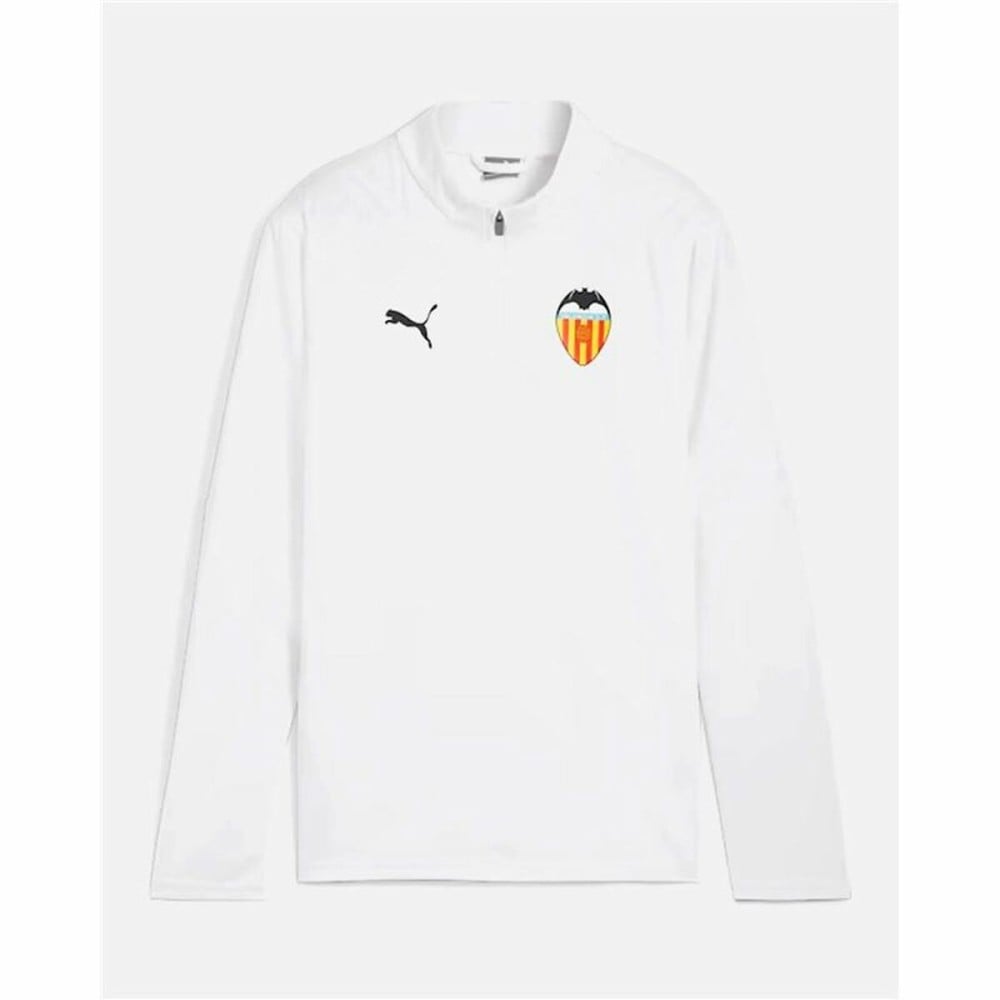 Trainings-Sweatshirt für Erwachsene Puma Valencia CF 24/25 Training Weiß