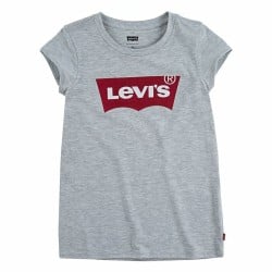 Kurzarm-T-Shirt für Kinder Levi's Batwing Hellgrau