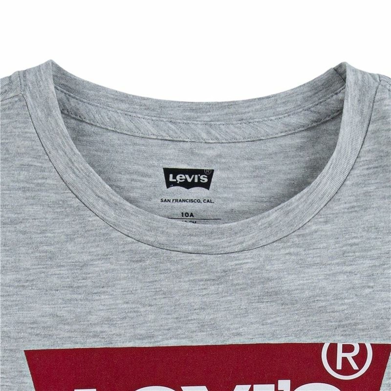 T shirt à manches courtes Enfant Levi's Batwing Gris clair