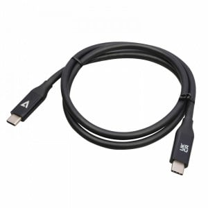 Câble Micro USB V7 V7USB4-80CM Noir 0,8 m