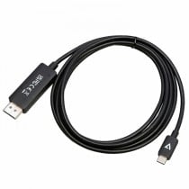 Adaptateur USB-C vers DisplayPort V7 V7USBCDP14-2M Noir 2 m 8K Ultra HD