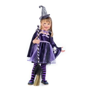 Costume for Children Rainbow Witch Size 2