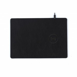 Mousepad mit Qi Wireless Ladegerät MiniBatt MB-PAD Schwarz