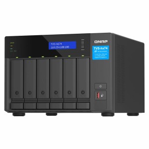 NAS Network Storage Qnap TVS-H674 Black Intel Core i5-1240