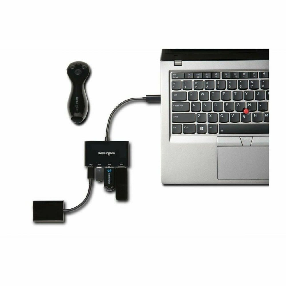 Hub USB Kensington Schwarz