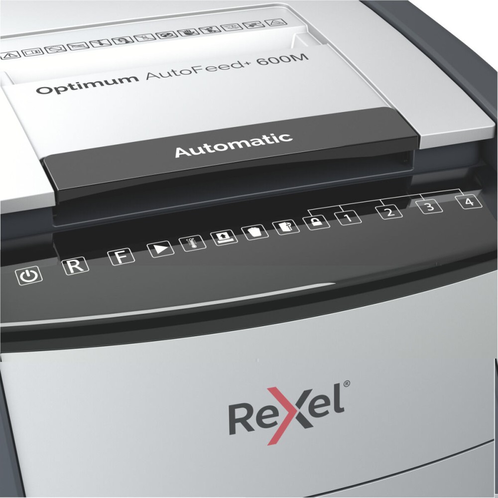 Micro-Cut Paper Shredder Rexel AutoFeed+ 600M