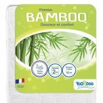 Matelas pour lit de bébé YOOPIDOO Bamboo 60 x 120 cm