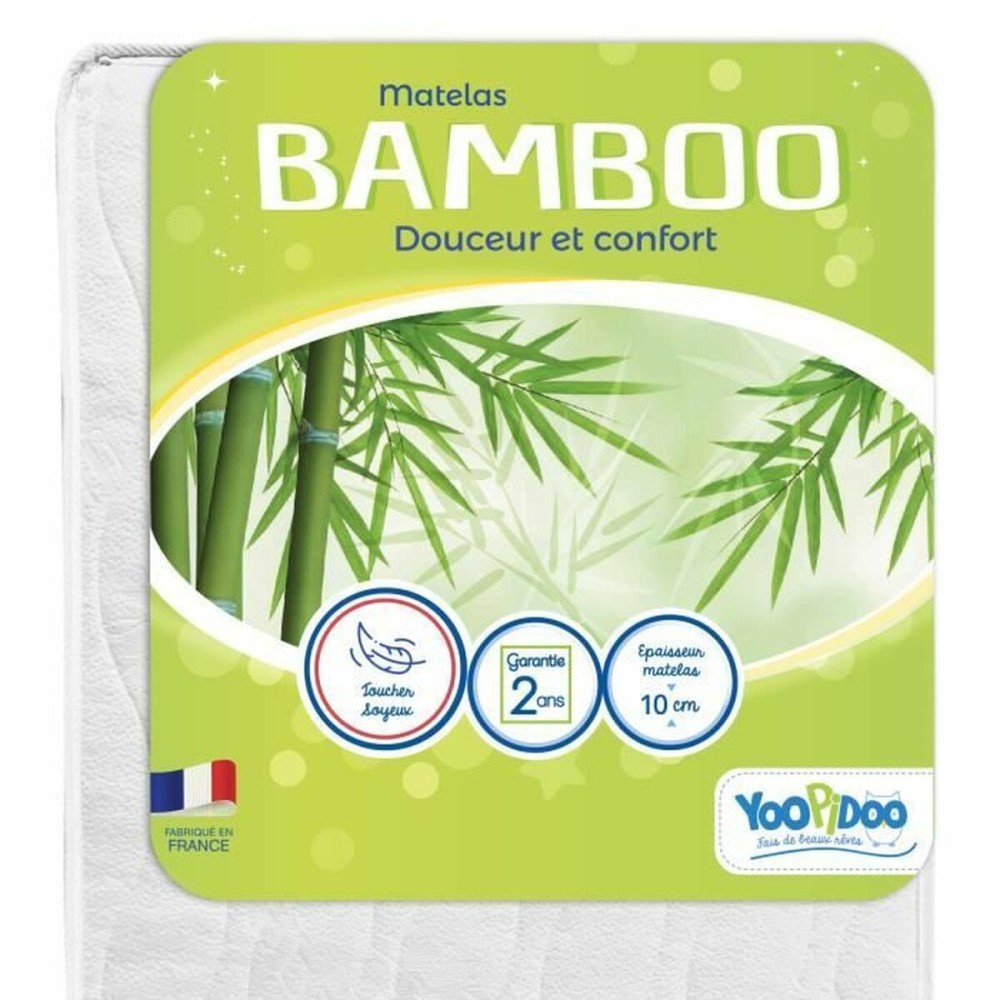 Kinderbett-Matratze YOOPIDOO Bamboo 60 x 120 cm