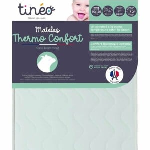 Matelas pour lit de bébé Tineo Thermo comfort 120 x 60 x 10 cm