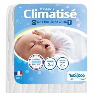 Cot mattress YOOPIDOO Air-conditioned 60 x 120 cm