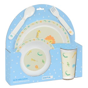 Kindergeschirr-Set Safta Dschungel (5 Stücke)