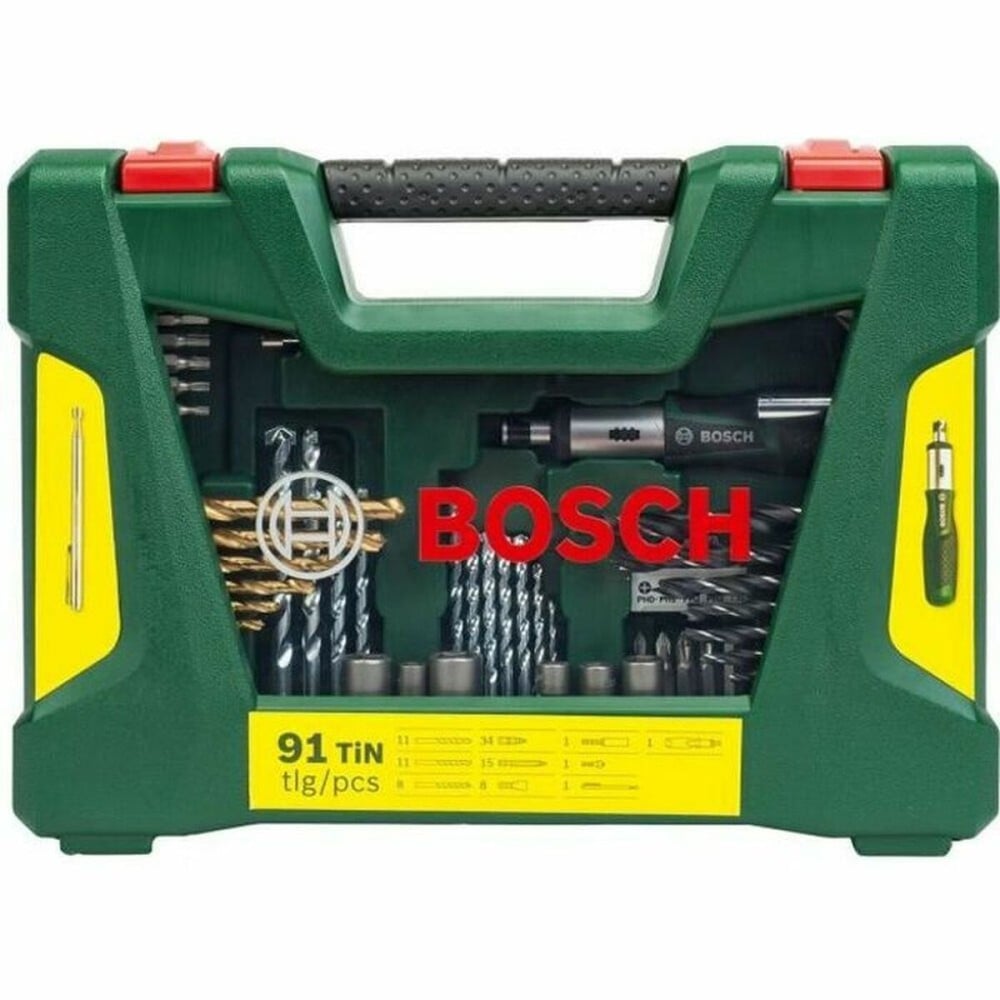 Ensemble de forets BOSCH 2607017195 Boîte de rangement Housse de transport (9 Pièces)