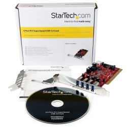 Carte PCI Startech PCIUSB3S4