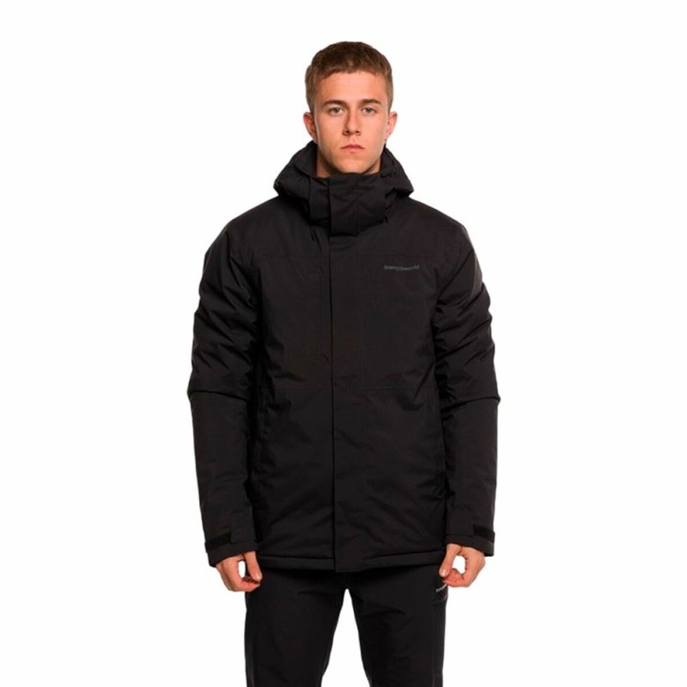 Men's Sports Jacket Trangoworld Balerna Termic Black