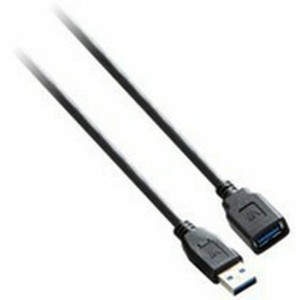 USB-Kabel V7 V7E2USB3EXT-03M Schwarz 3 m