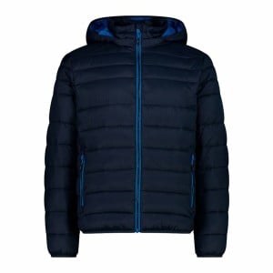 Men's Sports Jacket Campagnolo Snaps Blue Black