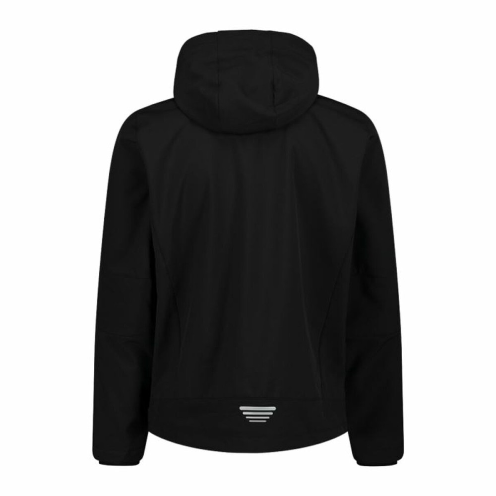 Sportjackefür Herren Campagnolo Softshell  Schwarz