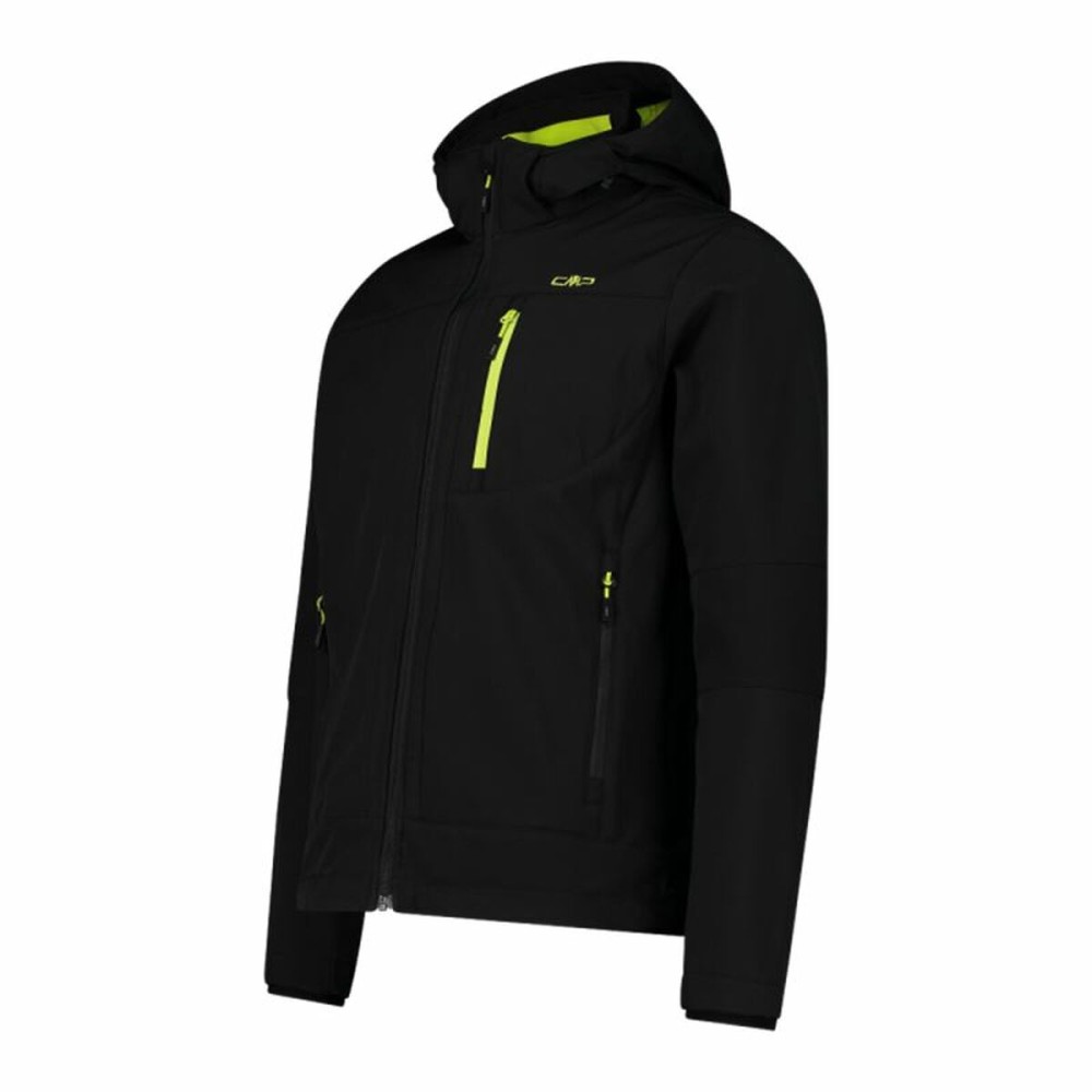 Men's Sports Jacket Campagnolo Softshell  Black