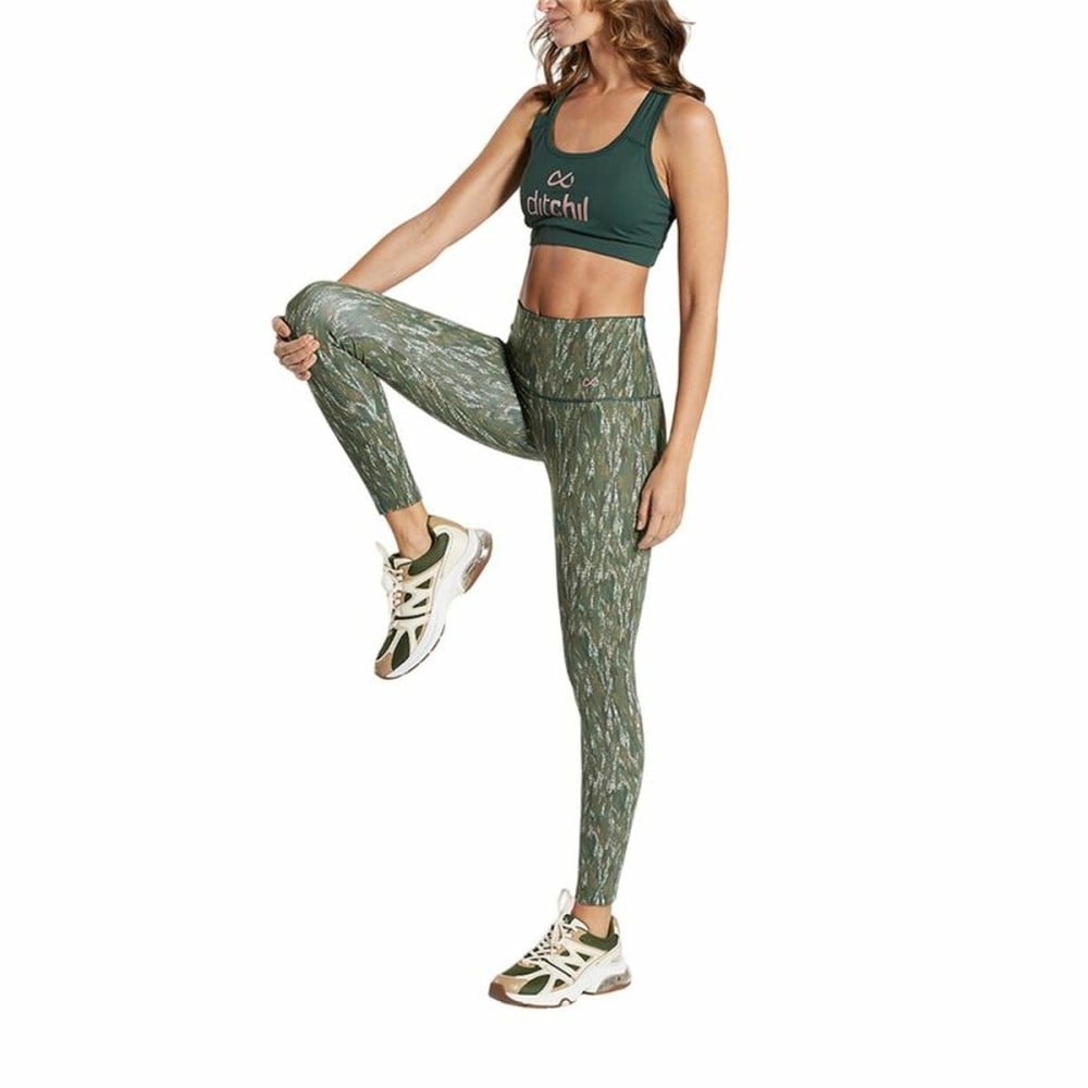 Leggings de Sport pour Femmes Ditchil Ditchil Vibrant Olive