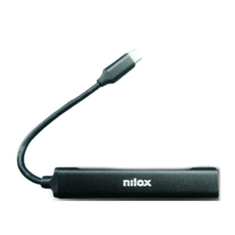 Hub USB Nilox NXHUBUSBC11 Schwarz