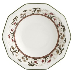 Assiette creuse Queen´s By Churchill Assam Floral Céramique Vaisselle Ø 20,5 cm (6 Unités)