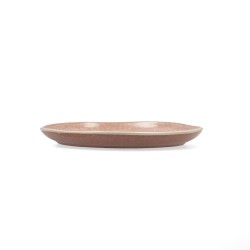 Assiette plate Bidasoa Gio Irrégulier 20 cm Céramique Marron (6 Unités)