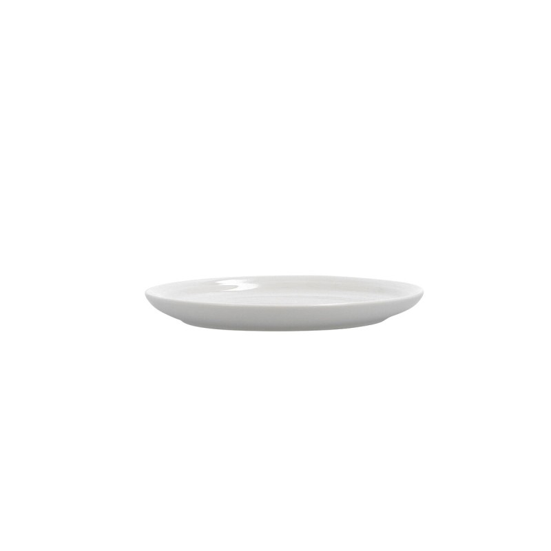 Assiette plate Ariane Artisan Céramique Blanc Ø 21 cm (12 Unités)