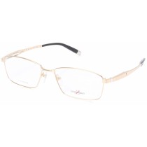 Men' Spectacle frame Charmant Jewelry White Golden Ø 55 mm