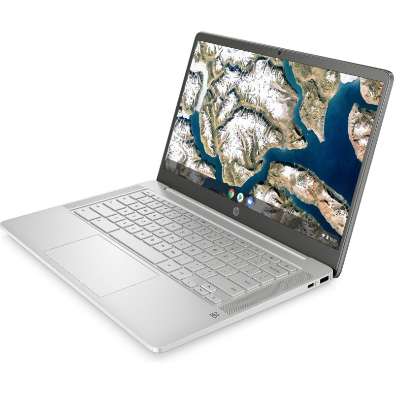 Ordinateur Portable HP 14a-na1009ns 14" Intel Pentium Silver N6000 8 GB RAM 128 GB SSD Espagnol Qwerty